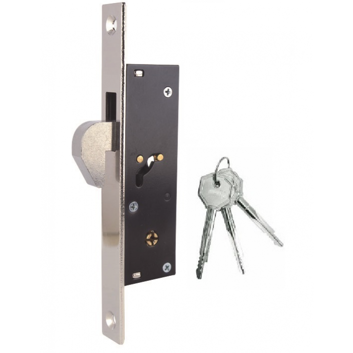 Para cerraduras de puerta de seguridad de hotel y hogar, cerradura de  refuerzo para puertas batientes, aleación de aluminio maciza. (4 paquetes)